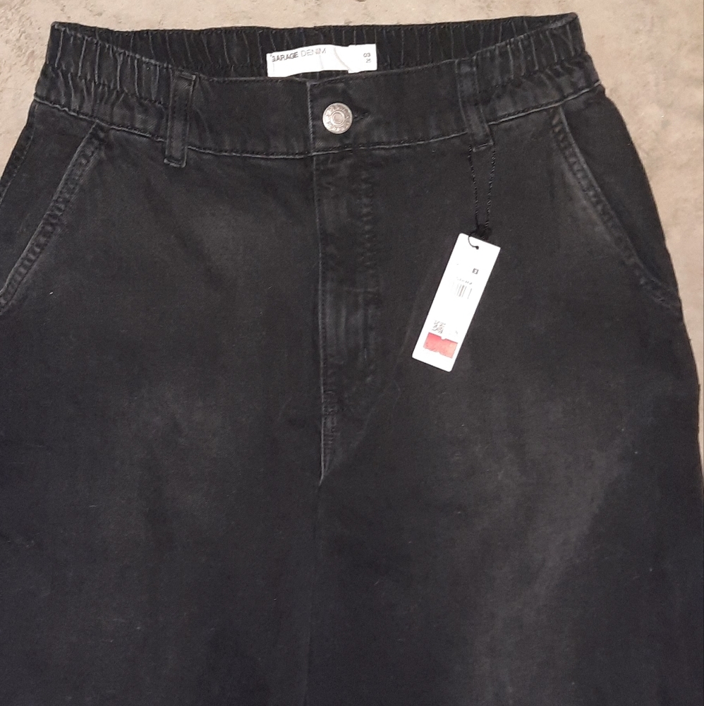Garage wide leg jeans size 3